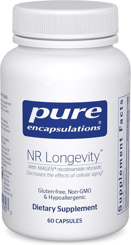 Pure Encapsulations NR Longevity NAD Supplement – Supports Healthy Aging, NAD+ Replenishment, Mitochondrial Function,...