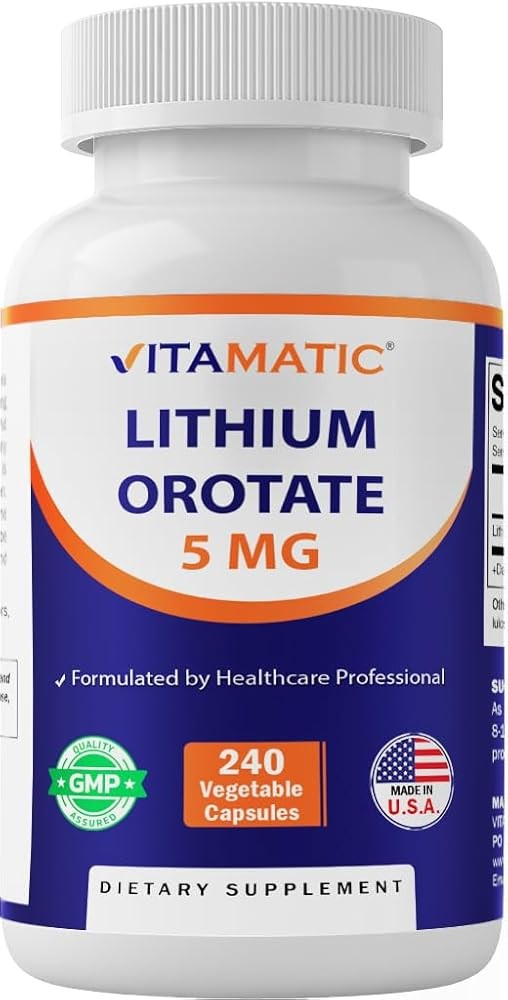 Vitamatic Lithium Orotate 5mg