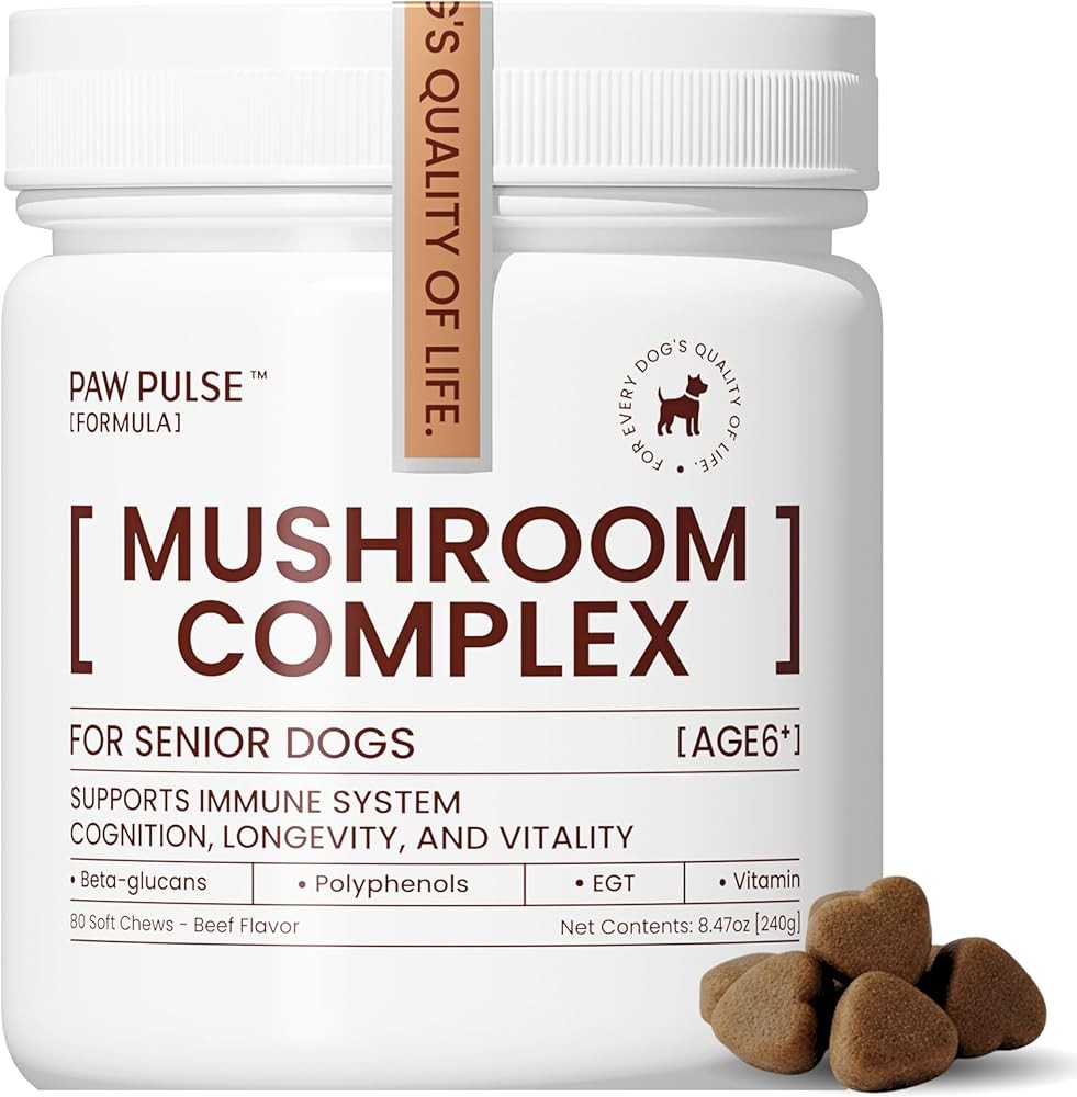 Pawpulse Formula Immune Defense Mushrooms for Dogs