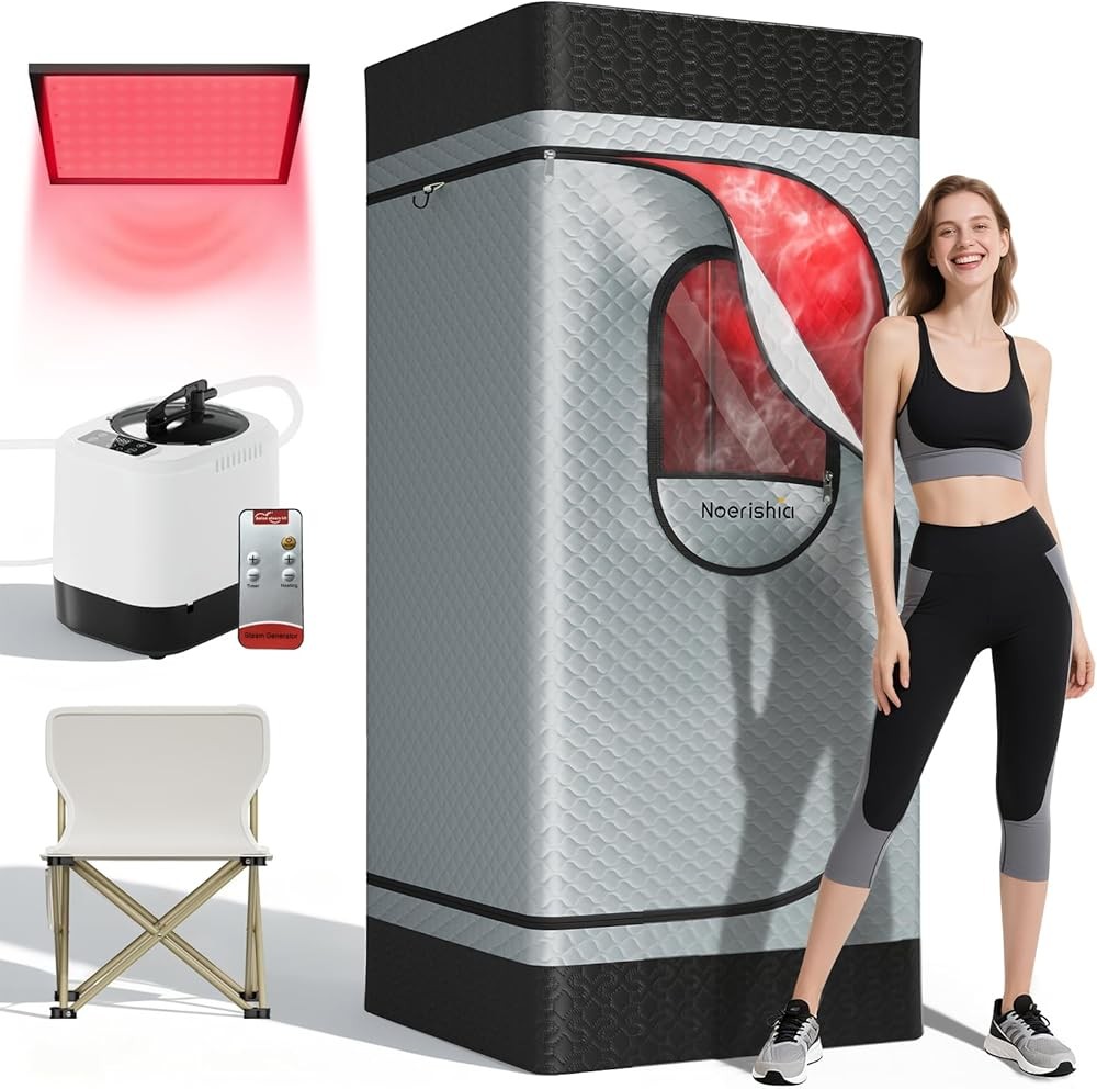 Infrared Sauna with Red Light Therapy