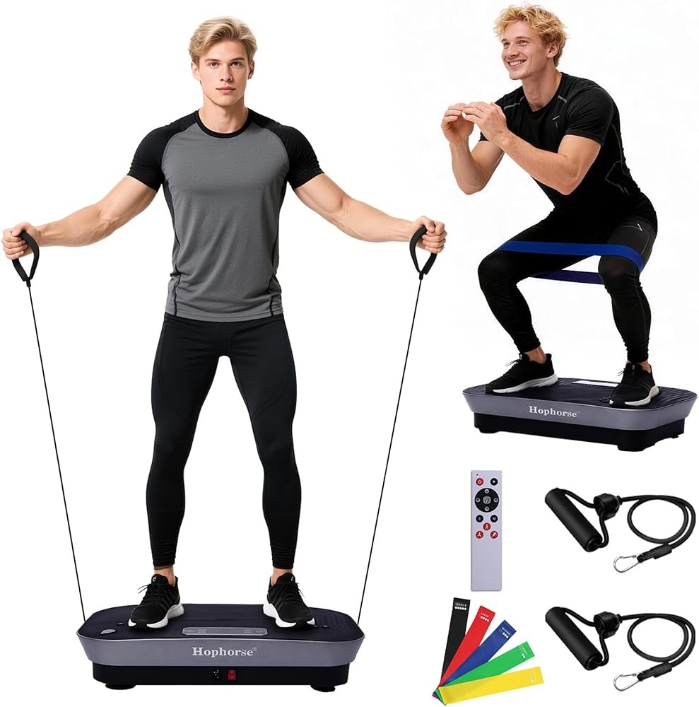 Vibration Plate Platform for Home Fitness