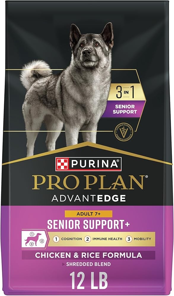 Purina Pro Plan AdvantEDGE Senior Support Plus Shredded Blend Dog Food