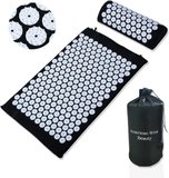 Best Budget: Acupressure Mat and Pillow Set with Carry Bag