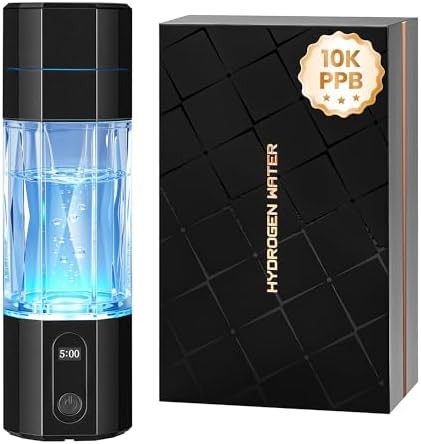 Hydrogen Water Bottle 10,000+PPB - PPB Molecular Hydrogen Infusion